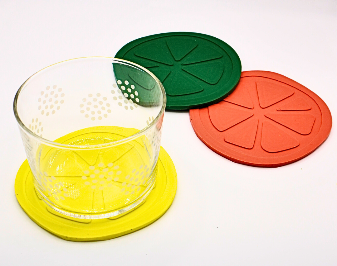 「このたび」シリコンコースター